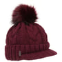 Britta Cable Knit Muts by McBURN bordeaux