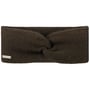 Lasuna Cashmere Hoofdband by Seeberger donkerbruin