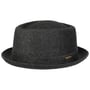 Wool Pork Pie Hoed by Stetson antraciet