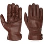 Conductive Leren Handschoenen by Stetson bruin