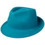 Uni Trilby Wolvilthoed by Lipodo petrol blauw
