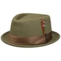 Stout Pork Pie Wolvilthoed by Brixton khaki