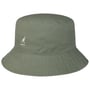 Washed Bucket Hat Vissershoed by Kangol lichtolijfgroen