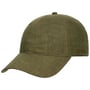 Sydell Linen Baseballpet by Stetson olijfgroen