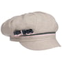 Linnen Newsboy Pet met Strikje by bedacht beige