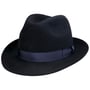 Marengo Haarvilt Bogart Hoed by Borsalino blauw