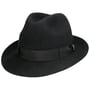 Marengo Haarvilt Bogart Hoed by Borsalino zwart