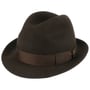 Marengo Trilby Haarvilthoed by Borsalino donkerbruin