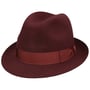 Marengo Trilby Haarvilthoed by Borsalino bordeaux