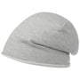 Basic Jersey Beanie Kindermuts licht grijs