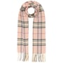 Ruitjes Cashmink Sjaal by Lipodo roze