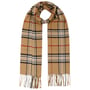 Ruitjes Cashmink Sjaal by Lipodo camel