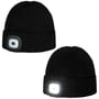 Chilllight Omslagmuts met LED by Chillouts zwart