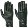 Classic Nappaleer Dames Handschoenen by Caridei donker groen