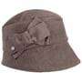 Dames Cloche Fleece Hoed by Lierys bruin