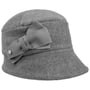 Dames Cloche Fleece Hoed by Lierys grijs
