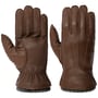 Deer Cashmere Leren Handschoenen by Stetson bruin-grijs