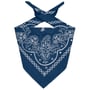 Classic Paisley Bandana by Levi’s® donkerblauw