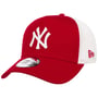 Clean Twotone Yankees Trucker Pet by New Era rood