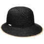 Jalima Raffia Strohoed by Seeberger zwart