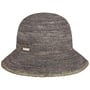 Eliza Raffia Cloche Strohoed by Seeberger groen