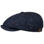Hatteras Wool Colour Neps Pet by Stetson zwart-blauw