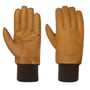 Goat Nappaleren Handschoenen by Stetson lichtbruin