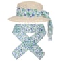 Flowers All-in-One Doek by Lipodo blauw