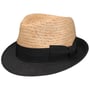 Dalona Trilby Strohoed by McBURN zwart