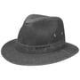 Organic Cotton Traveller Hoed by Stetson zwart