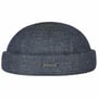Vangordon Linnen-Mix Dockermuts by Stetson denim-donkerblauw