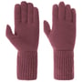 Fijngebreide Vingerhandschoenen by Seeberger mauve