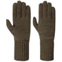 Fijngebreide Vingerhandschoenen by Seeberger taupe