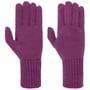 Fijngebreide Vingerhandschoenen by Seeberger violet