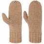 Vuisthandschoenen met Fleece Voering by Seeberger beige