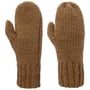 Vuisthandschoenen met Fleece Voering by Seeberger lichtbruin