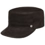 Cubano Leren Army Cap by Lierys donkerbruin