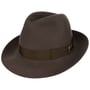 Alessandria Superior Haarvilthoed by Borsalino taupe