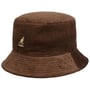 Corduroy Bucket Hoed by Kangol donkerbruin