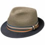 Licano Toyo Trilby Strohoed by Stetson donkerblauw