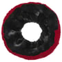 Fake Fur Loop Omkeerbare Sjaal zwart-rood