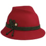 Dirndl Hoed by Lodenhut Manufaktur rood