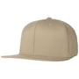 110 Flat Brim 6 Panel Pet beige