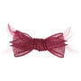 Alicia Haarklem met Pluimen by Seeberger raspberry
