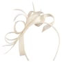 Alicia Fascinator by Seeberger crèmewit