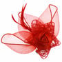 Roses Fascinator met Clip by McBURN rood