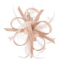 Clip Fascinator by McBURN lichtbeige