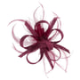 Clip Fascinator by McBURN fuchsia