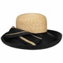 Majuna Twotone Strohoed by Lierys Gold naturel-zwart