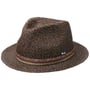 Janston Twotone Strohoed by Lipodo bruin-zwart